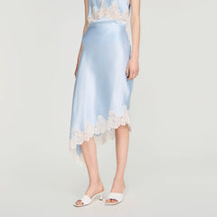 Blue / Ecru
