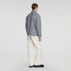 Marine / Blanc