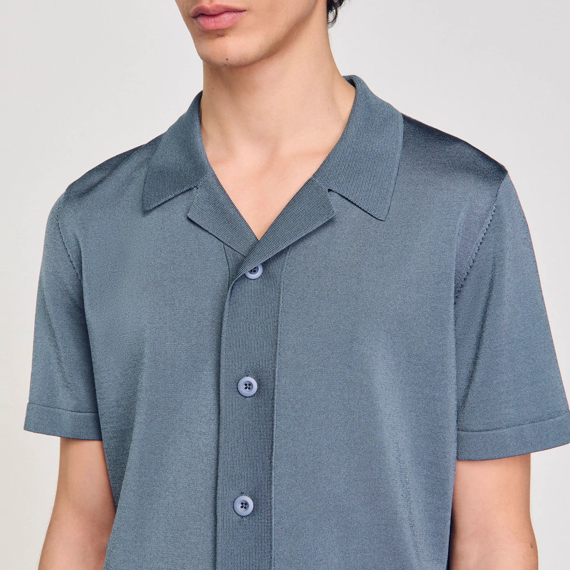 Dark chambray
