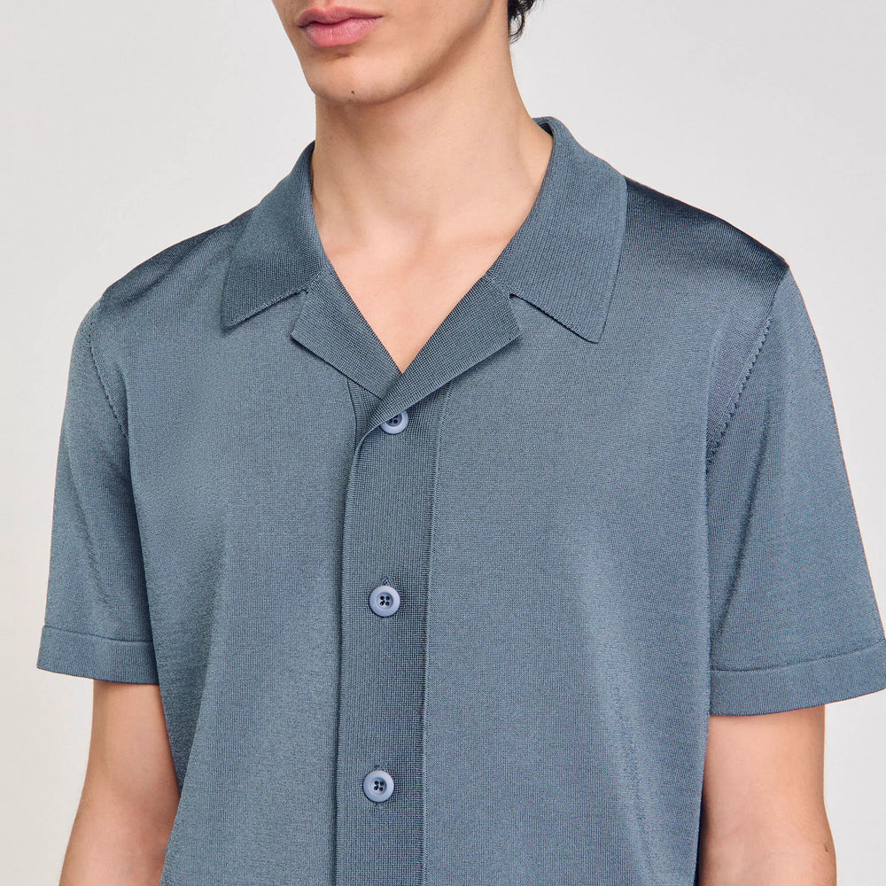 Dark chambray