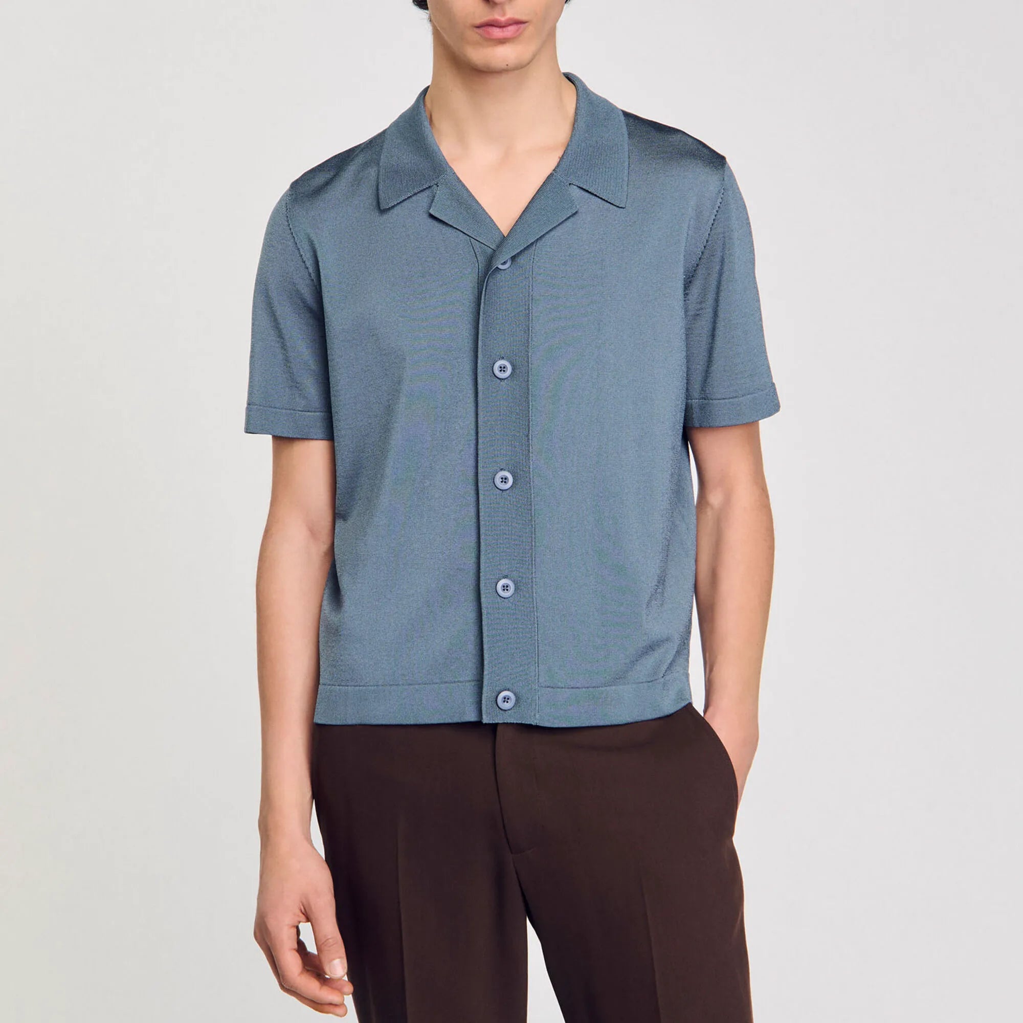 Dark chambray
