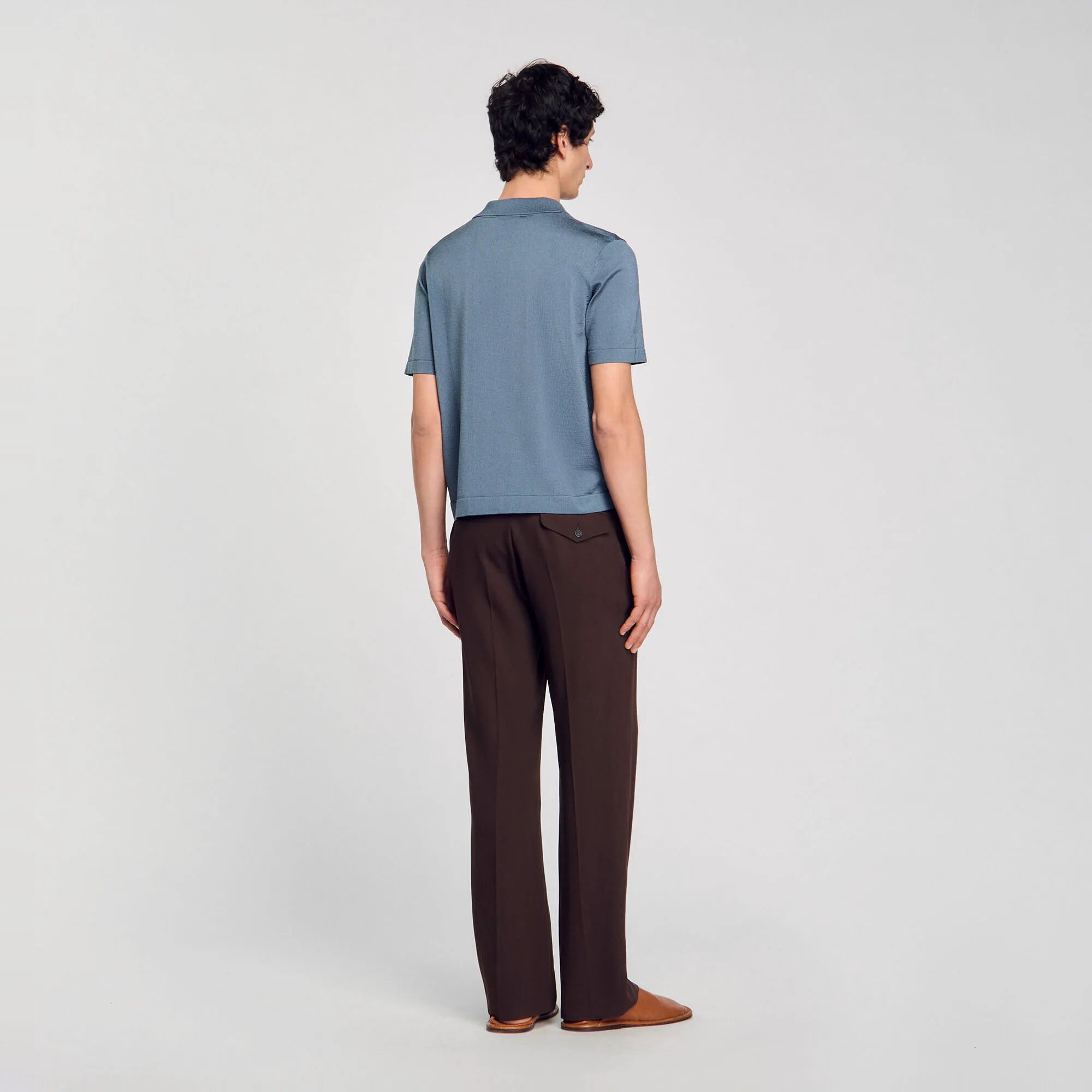 Dark chambray